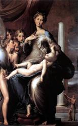 Parmigianino:  Madonna dal collo lungo 1534-40